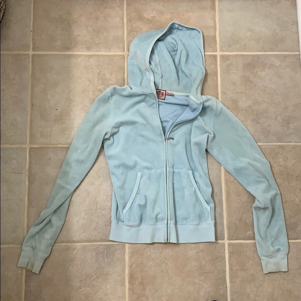 Juicy Couture Light Blue Hoodie